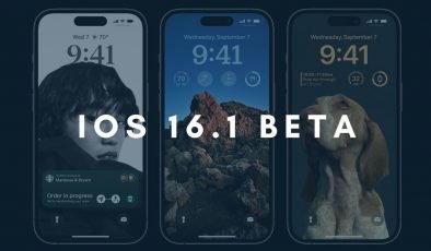 iOS 16.1 beta ile gelen yenilikler