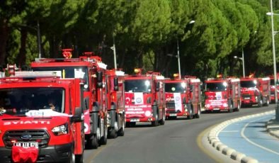 Muğla Büyükşehir itfaiye araç sayısını 167’ye yükseltti