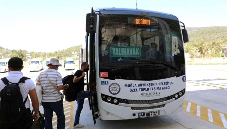 Bodrum’da 6 ayda 6 milyon yolcu taşındı