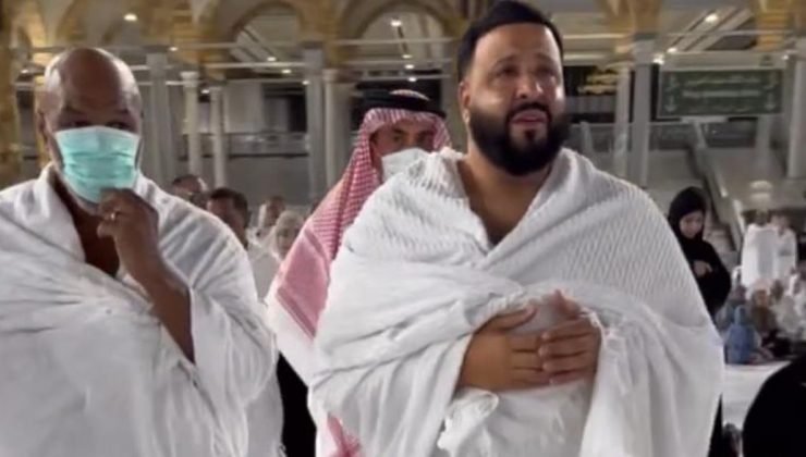 DJ Khaled, ünlü boksör Mike Tyson ile gittiği Kabe’de gözyaşlarını tutamadı