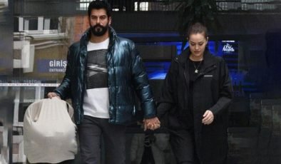 İkinci bebeğini dünyaya getiren Fahriye Evcen taburcu oldu