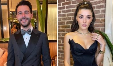 Aşk belgelendi! Hande Erçel ve Hakan Sabancı tatile giderken görüntülendi