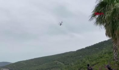 MUĞLA’DA, YANGIN SÖNDÜRME HELİKOPTERİ SİKORSKY T-70’DEN DENEME UÇUŞU