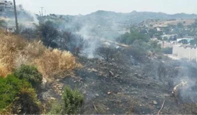 Bodrum’da Makilik Yangını Kontrol Altına Alındı