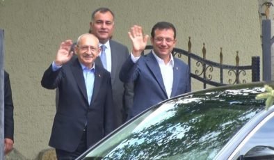 Kılıçdaroğlu ve İmamoğlu Ankara’da görüştü