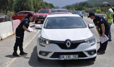 Muğla’da turistlere orman yangını uyarısı