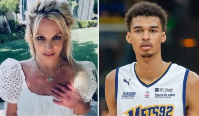 Basketbolcu Victor Wembanyama ile fotoğraf çektirmek isteyen Britney Spears, korumanın yumruklu saldırısına uğradı