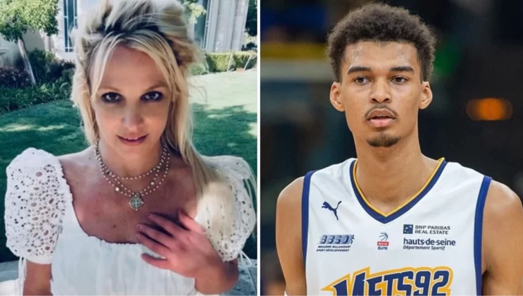 Basketbolcu Victor Wembanyama ile fotoğraf çektirmek isteyen Britney Spears, korumanın yumruklu saldırısına uğradı