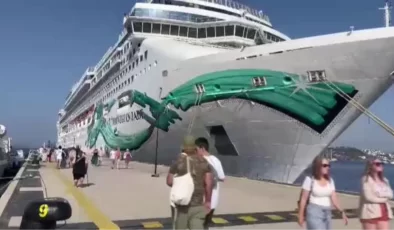 Norwegian Jade, Bodrum’a 2 bin 658 yolcu getirdi