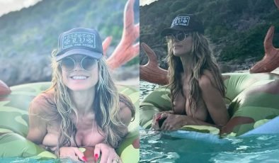 Heidi Klum’un tatil pozlarına beğeni yağdı