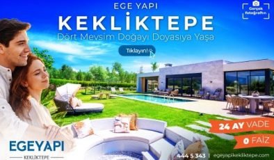 Urla Kekliktepe’de Yaşamak İçin ‘Birçok’ Neden