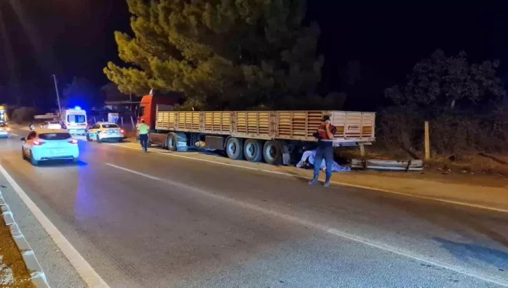 Bodrum’da motosiklet kazası: Bir kişi hayatını kaybetti