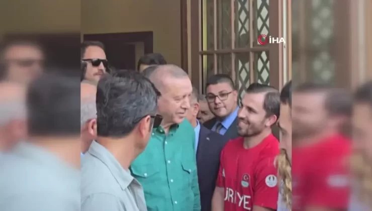 Cumhurbaşkanı Erdoğan, cuma namazını Okluk Millet camisinde kıldı