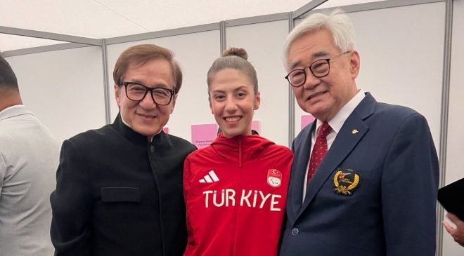 Milli tekvandocu Meryem Betül Çavdar’dan Jackie Chan paylaşımı