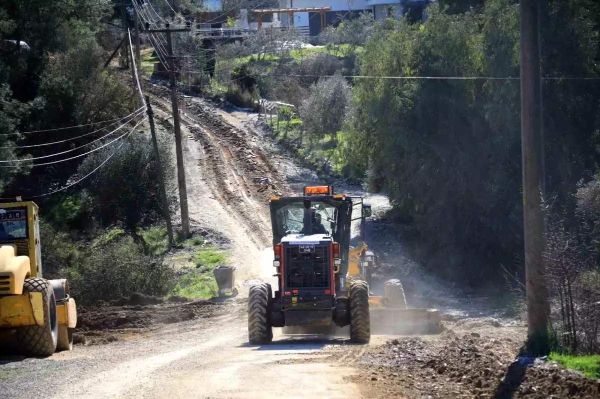 Muğla Ataköy Mahallesi'nde 13.5 Milyon Liralık Yol Yapım Çalışmaları Başladı