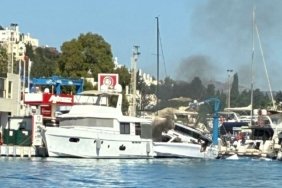 Bodrum’da yakıt ikmali sırasında motoryatta patlama!