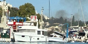 Bodrum’da yakıt ikmali sırasında motoryatta patlama!