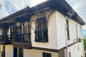 Evi ateşe verip 2 jandarmayı bıçakla yaralayan şüpheli vurularak etkisiz hale getirildi