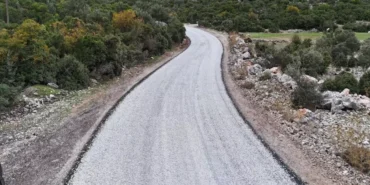 Marmaris'te 45 Milyon Lira ile Yol Yapımı Tamamlandı