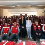 Muğla'da Muhtarlara Afet Yeleği Dağıtımı