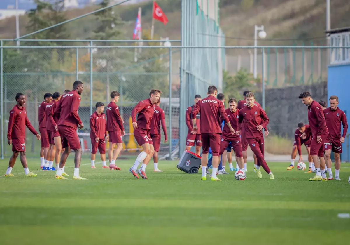Trabzonspor, Alanyaspor Maçına Hazırlanıyor