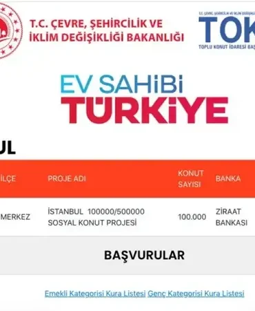 İstanbul TOKİ kura çekimi emekliler kategorisi listesi: 500 bin konut İstanbul kurası çekilişi başvurusu kabul edilenler-geçersiz sayılanlar