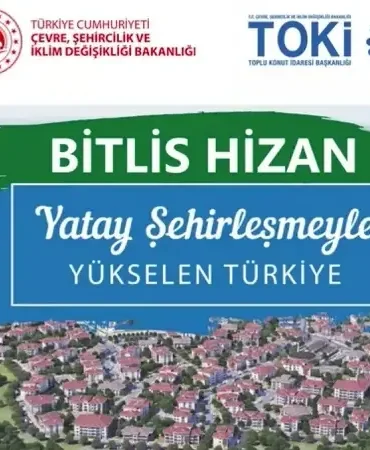 TOKİ Bitlis Hizan Bahçelievler Mahallesi sosyal konut kura çekilişi sonuçları isim listesi