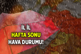 İl il, ilçe ilçe hava durumu: Bugün ve yarınki hava durumu nasıl olacak? İstanbul, Ankara, İzmir ve diğer illerin tek tek hafta sonu hava durumu bilgisi