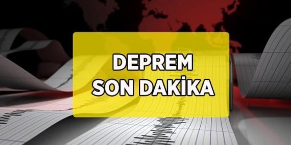 DEPREM Mİ OLDU? Az önce deprem nerede, kaç şiddetinde oldu? AFAD/Kandilli son depremler listesi son dakika