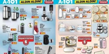 A101 YENİ AKTÜEL KATALOGLAR! A101 Aldın Aldın 2 Nisan Perşembe aktüel kataloğunda hangi ürünler satışa sunulacak? Forklift, Elektrikli Kamyonet, 3'lü Makaralı Uzatma Kablosu...