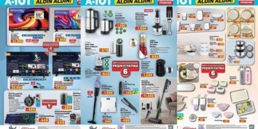 YEPYENİ A101 22 NİSAN AFİŞİ! A101 AKTÜEL 2 NİSAN 2026 KATALOĞU ÇIKTI! A101 aktüel ürünler kataloğu Aldın Aldın indirimleri belli oldu! Çay makinesi, dijital baskül, boy aynası...