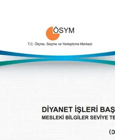 MBSTS soru ve cevap anahtarı ne zaman açıklanacak? Diyanet Mesleki Bilgiler Seviye Tespit Sınavı soruları PDF indir