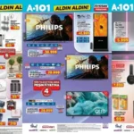 23 Nisan 2026 A101 Aktüel Kataloğu! Aldın aldın fırsatla Televizyon, motosiklet, oyuncu koltuğu, kamp ve egzersiz aletleri geliyor