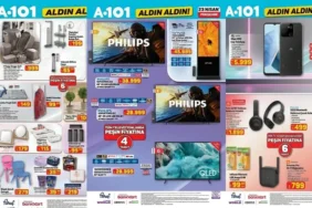 A101 Aktüel Kataloğu 23 Nisan 2026! Televizyon, motosiklet, oyuncu koltuğu, kamp ve egzersiz aletleri geliyor