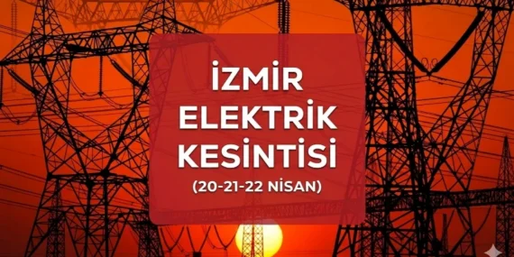İzmir elektrik kesintisi son dakika İLÇE İLÇE LİSTE: 20-21-22 Nisan İzmir GEDİZ elektrik kesintisi ne zaman bitecek?