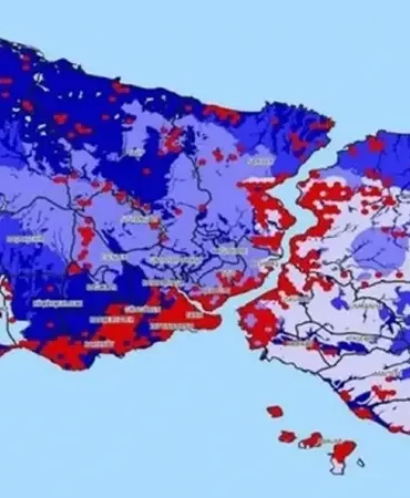 İstanbul deprem haritası: İstanbul'da deprem riski en çok ve en az olan ilçeler