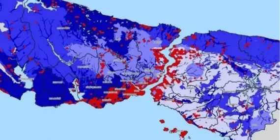İstanbul deprem haritası: İstanbul'da deprem riski en çok ve en az olan ilçeler