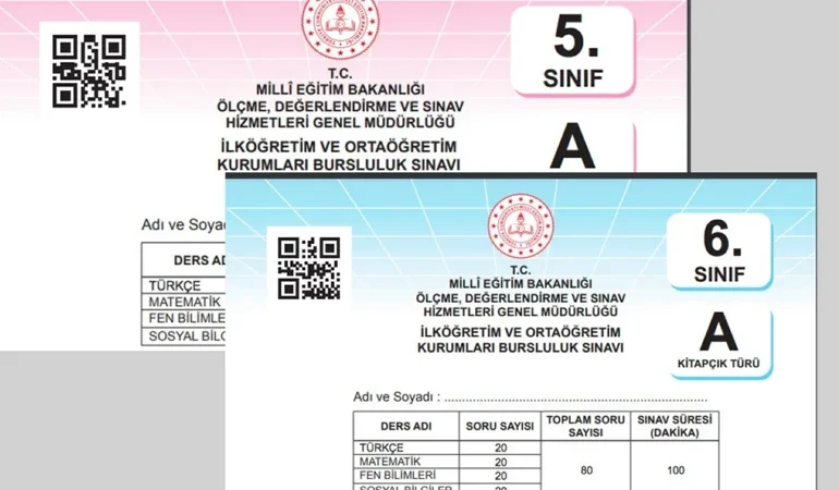 İOKBS sınavı soru kitapçığı ne zaman yayınlanacak? MEB bursluluk sınavı soru ve cevapları açıklandı mı?