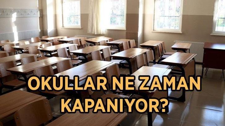 OKULLAR NE ZAMAN KAPANIYOR? Yaz tatili ne zaman, hangi gün başlıyor? 2025-2026 eğitim öğretim yılı karneleri ne zaman dağıtılacak?