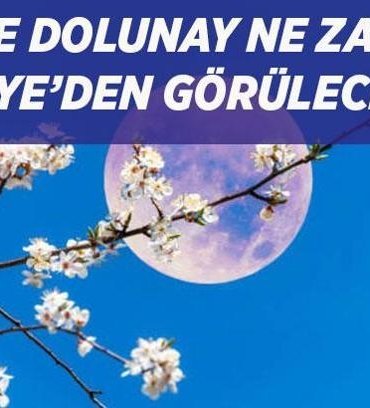 PEMBE DOLUNAY GELİYOR! Baharın habercisi Pembe Dolunay ne zaman, saat kaçta görülecek, Türkiye'den izlenecek mi?