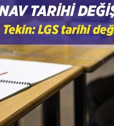 LGS SINAV TARİHİ SON DAKİKA: Bakan Tekin: LGS tarihi değişebilir | LGS 2026 sınav tarihi değişti mi, ne zaman yapılacak, ertelendi mi?