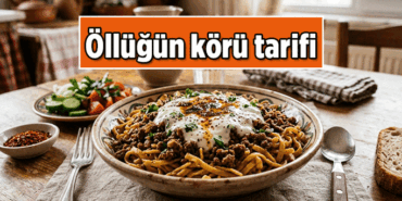 Ankara öllüğün körü yemeği nasıl yapılır, malzemeler nedir? İşte Ankara öllüğün körü tarifi