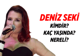 BİYOGRAFİ 📌 Deniz Seki kimdir, kaç yaşında? Deniz Seki nereli? İşte şarkıları ve hayatı