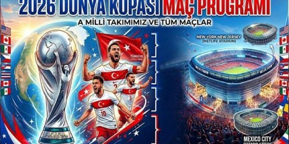 2026 Dünya Kupası Ne Zaman Başlıyor, Final Ne Zaman? FIFA Dünya Kupası Maçları ve Türkiye Maç Programı