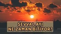 ŞEVVAL AYI NE ZAMAN BİTİYOR? 2026 Şevval ayının bitmesine kaç gün kaldı, 6 gün orucu ne zaman bitecek?