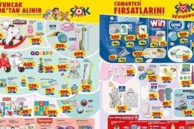 ŞOK 11-14 NİSAN AKTÜEL İNDİRİMLERİ! ŞOK 11-14 Nisan aktüel kataloğunda hangi ürünler satışa çıkacak? Midilli At, Pelüş Tırtıl, Müslin Panço, Çocuk Diş Fırçası...