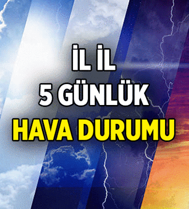 METEOROLOJİ TEK TEK AÇIKLADI 📢 İstanbul'dan Ankara ve İzmir'e uzanan il il hava durumu: Bugün ve yarınki hava durumu nasıl olacak? İşte 5 günlük hava durumu