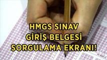 HMGS SINAV GİRİŞ BELGESİ SORGULAMA EKRANI! Hukuk Mesleklerine Giriş Sınavı 2026-HMGS/1 sınav yeri açıklandı mı? HMGS sınavı ne zaman?