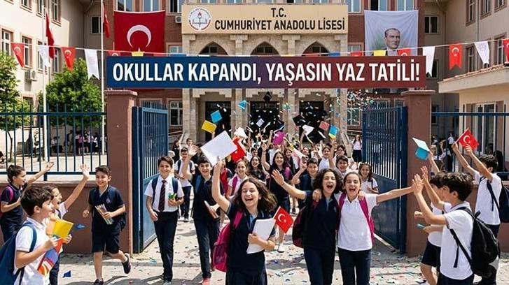 Öğrenciler ve Veliler Dikkat! 2026 Yaz Tatili Ne Zaman Başlıyor? (MEB Güncel Takvim)