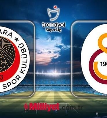Gençlerbirliği - Galatasaray maçı hangi kanalda, saat kaçta CANLI yayınlanacak? Süper Lig Gençlerbirliği - Galatasaray maçı muhtemel ilk 11'ler
